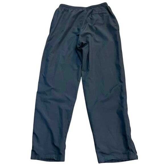 Nike Navy Blue Insulated Wide Leg Pull On Performance Wear Athletic Pants Size L - Picture 2 of 8